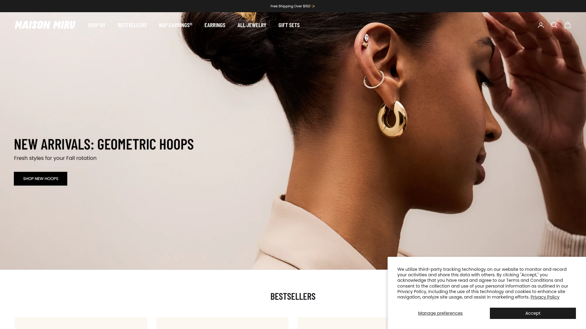 Maison Miru website