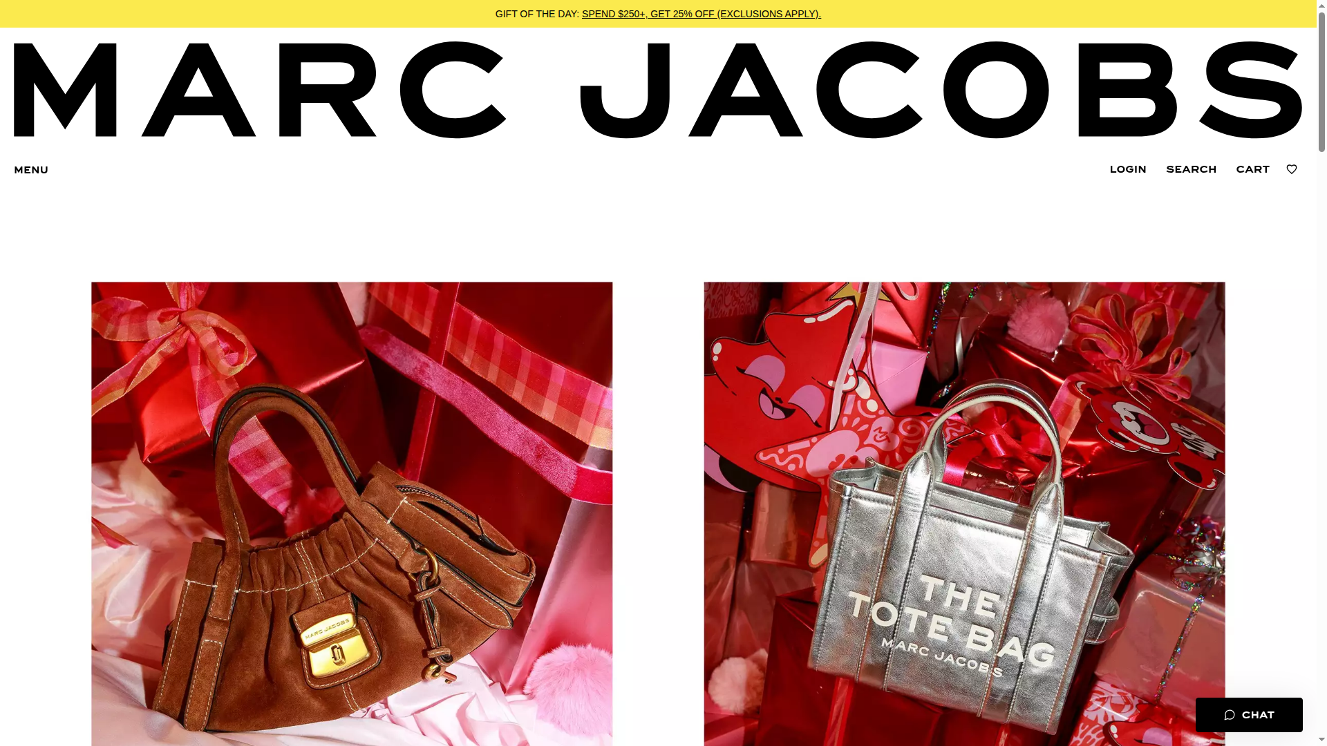 Marc Jacobs website