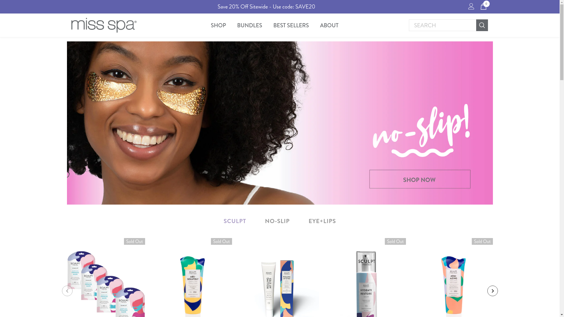 Miss Spa website