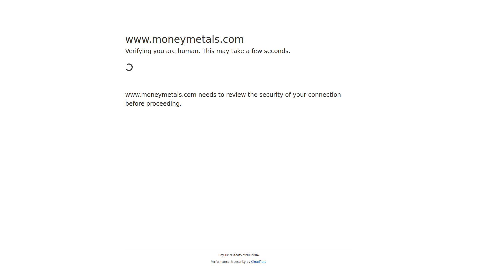 moneymetals.com website