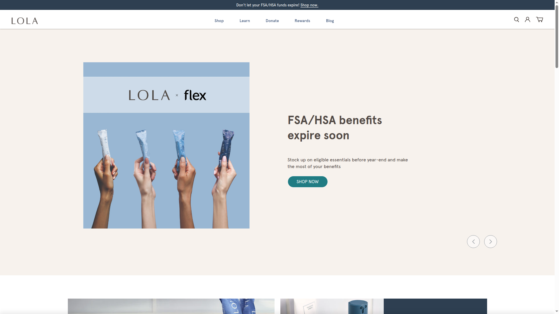 LOLA website