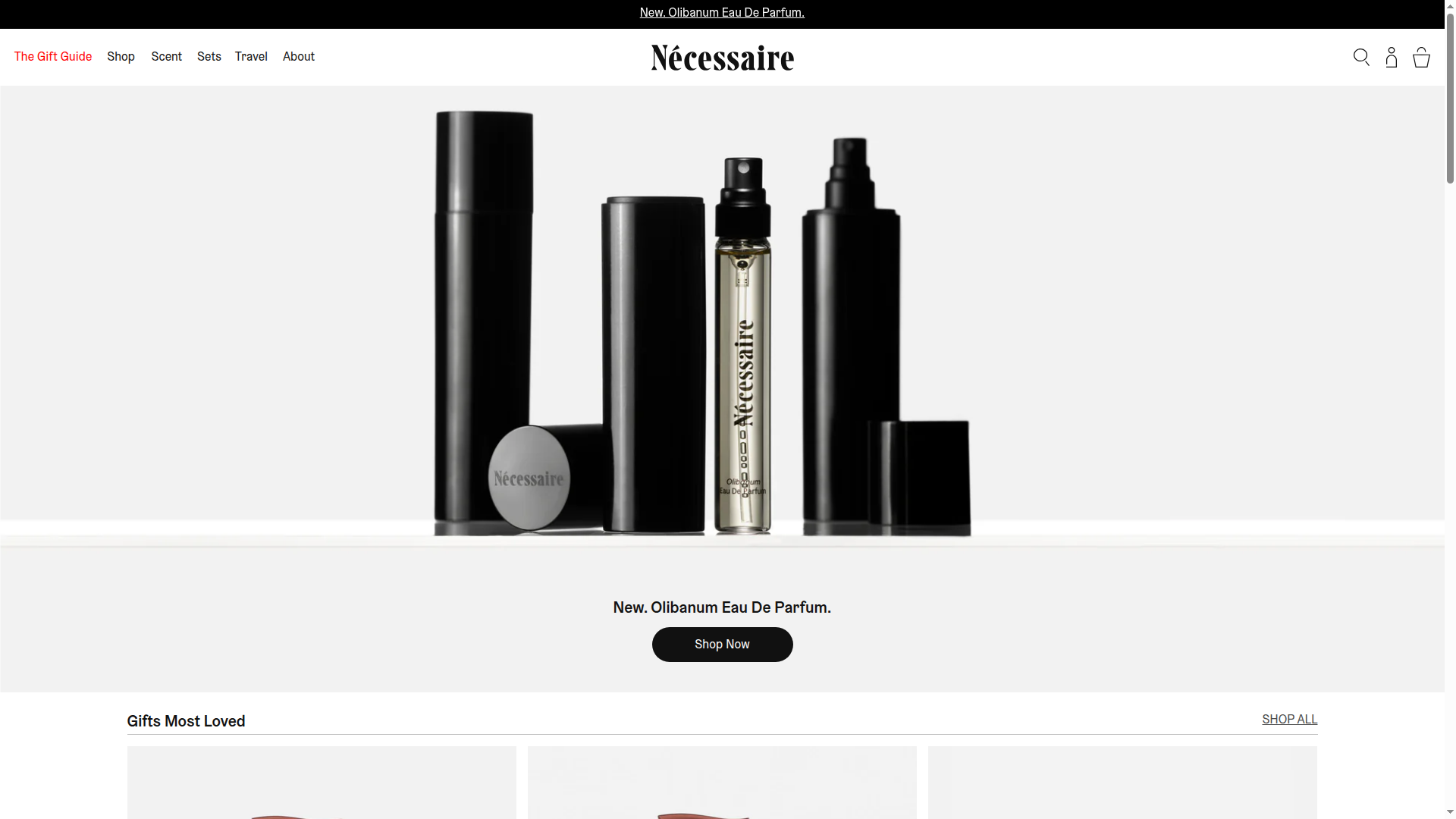 Nécessaire website