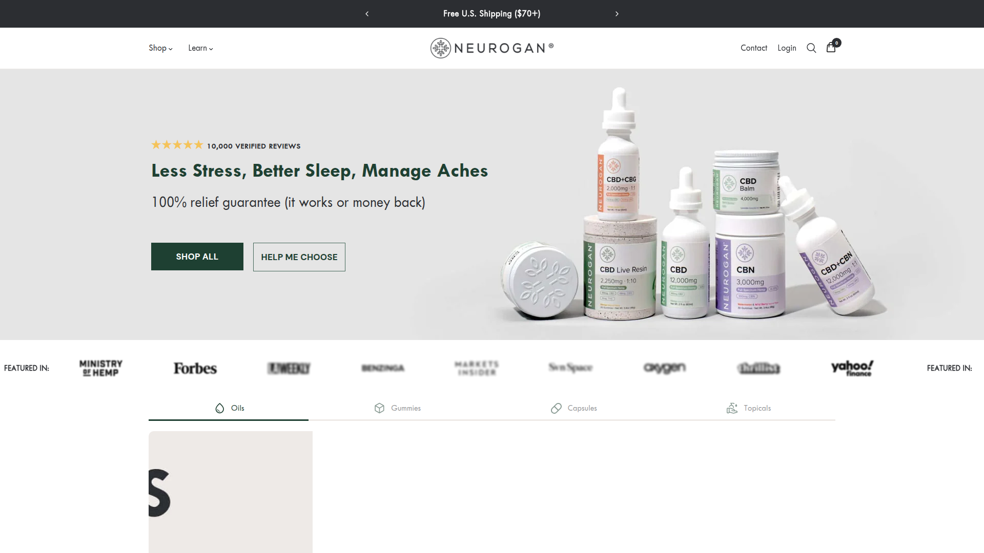 Neurogan website