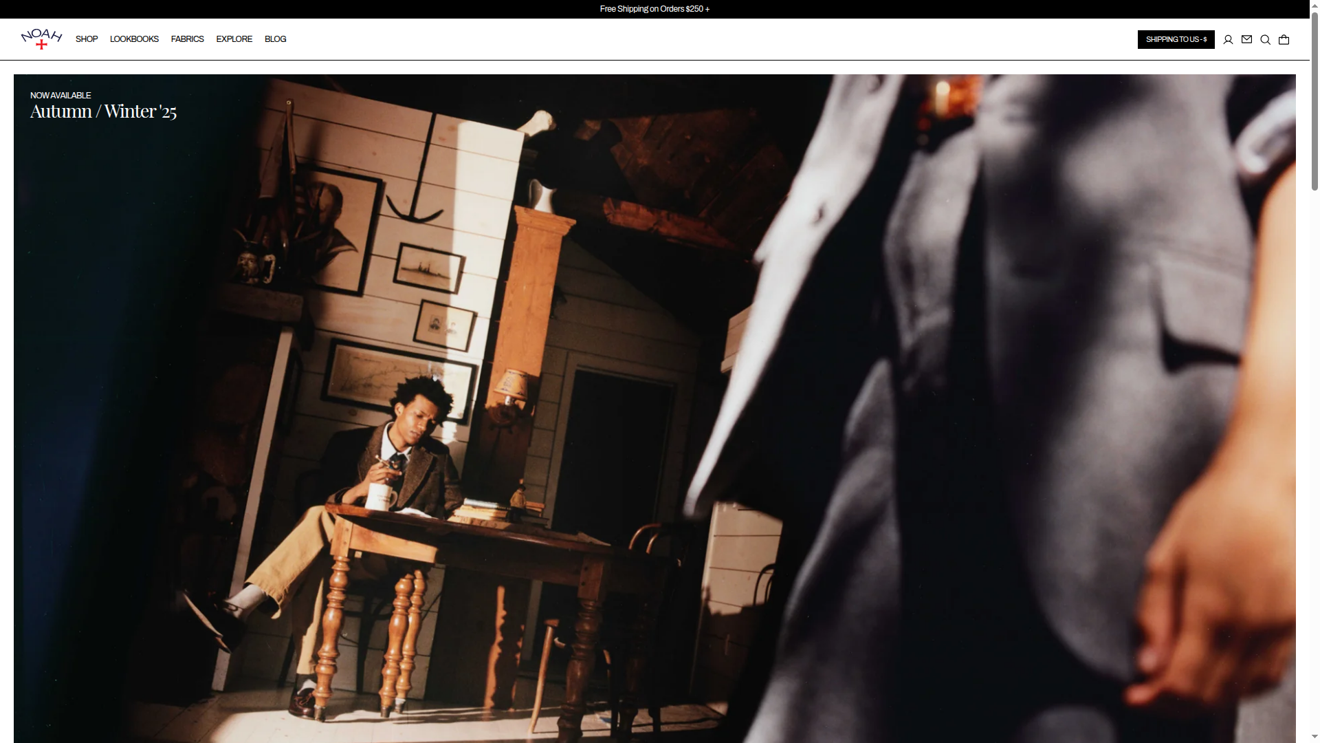 NOAH CLOTHING LLC website