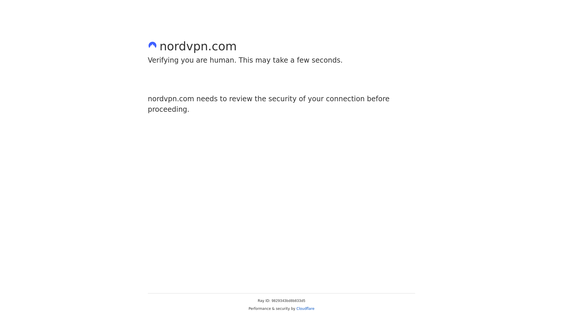 NordVPN website