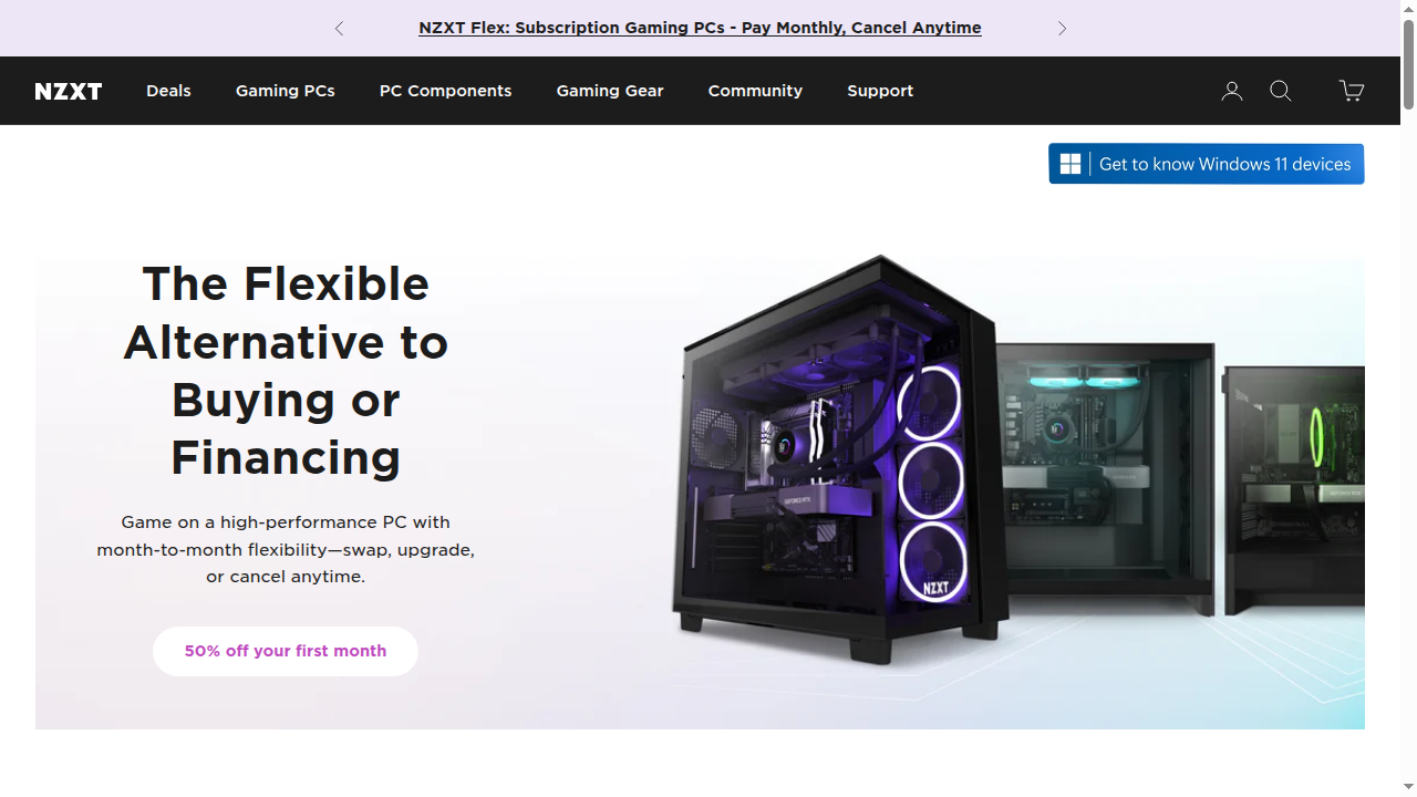 NZXT website