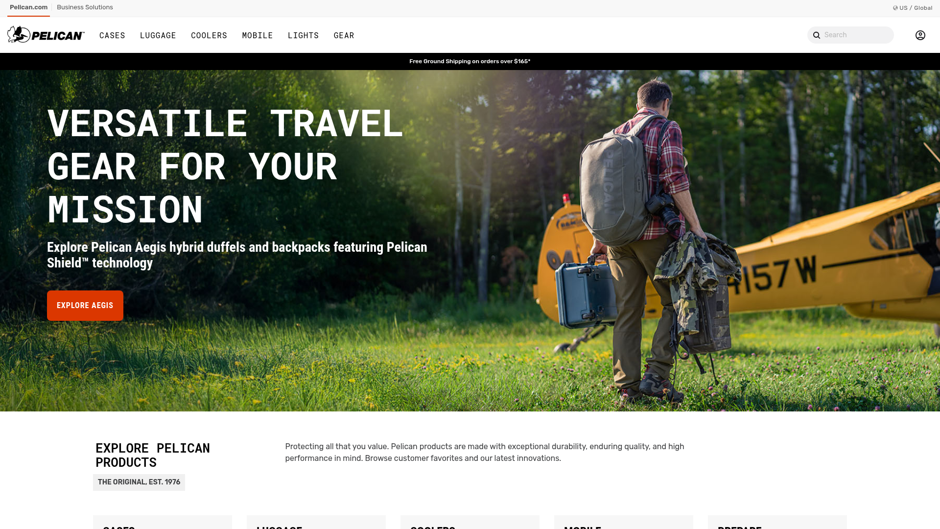 Pelican Products website