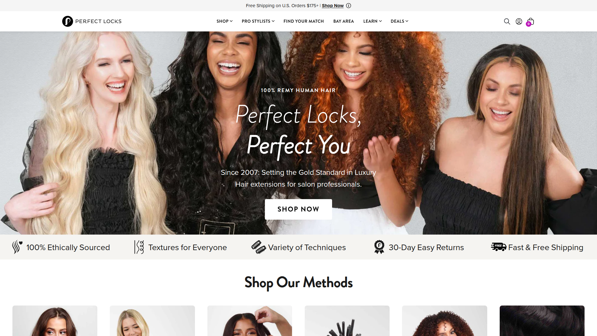 Perfect Locks website