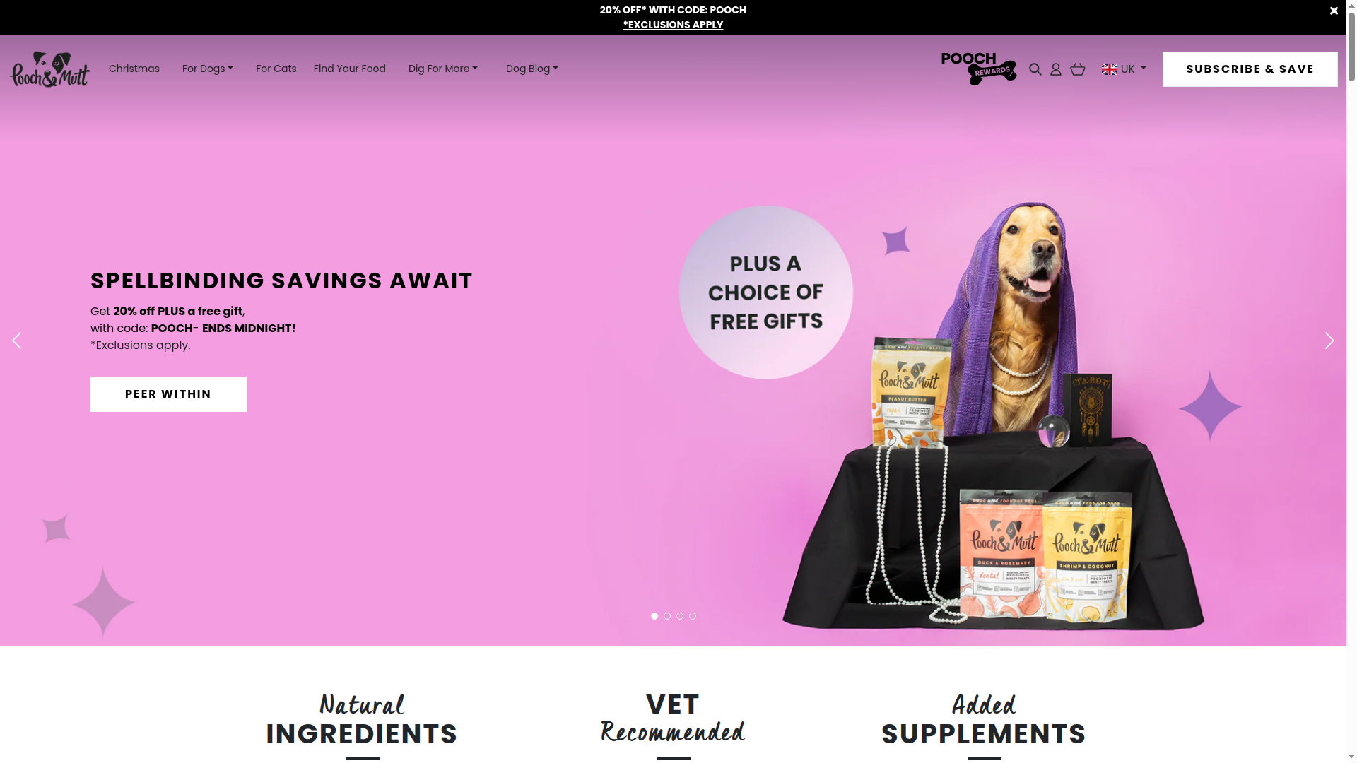 Pooch and Mutt website