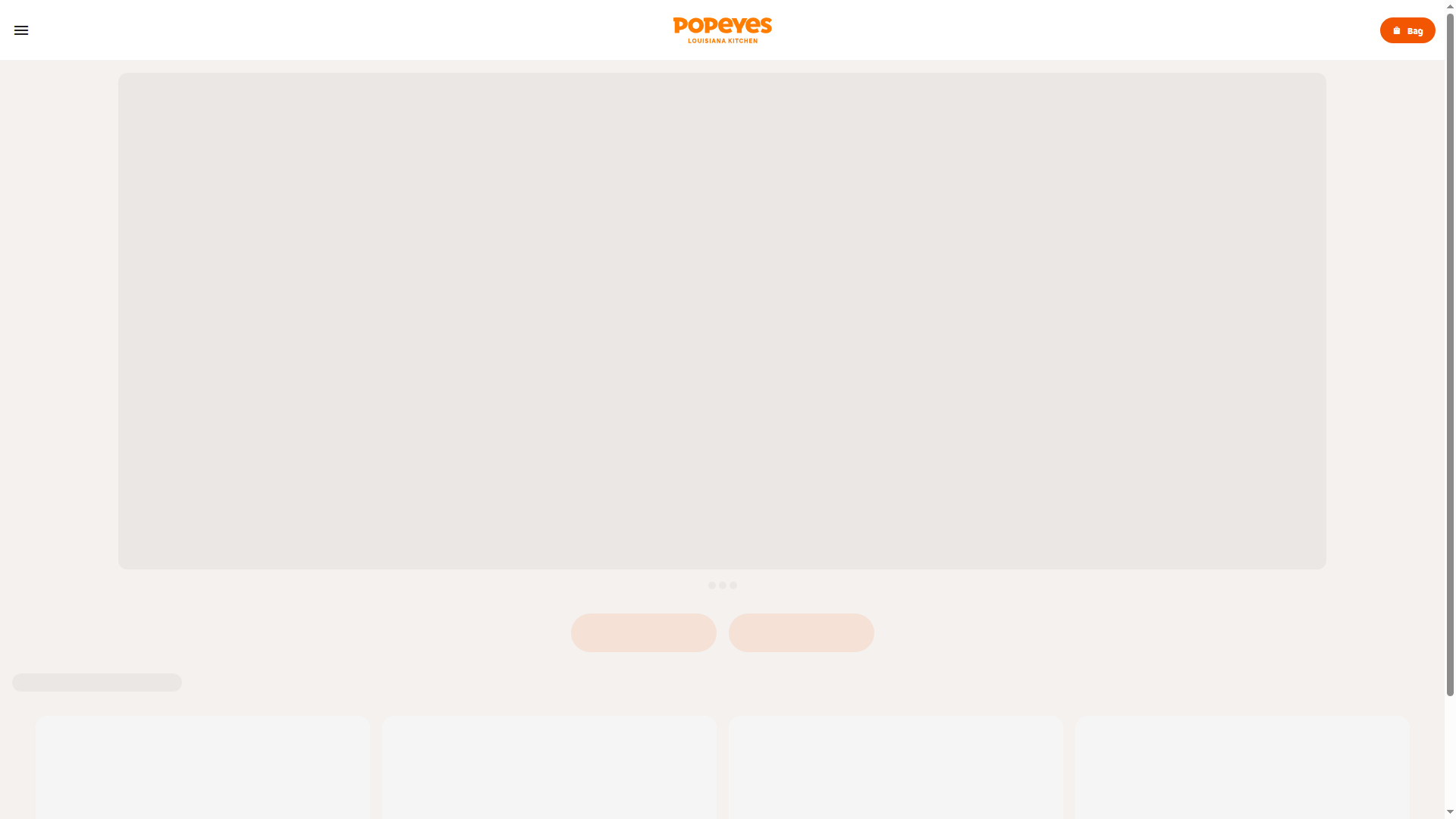 popeyes.com website