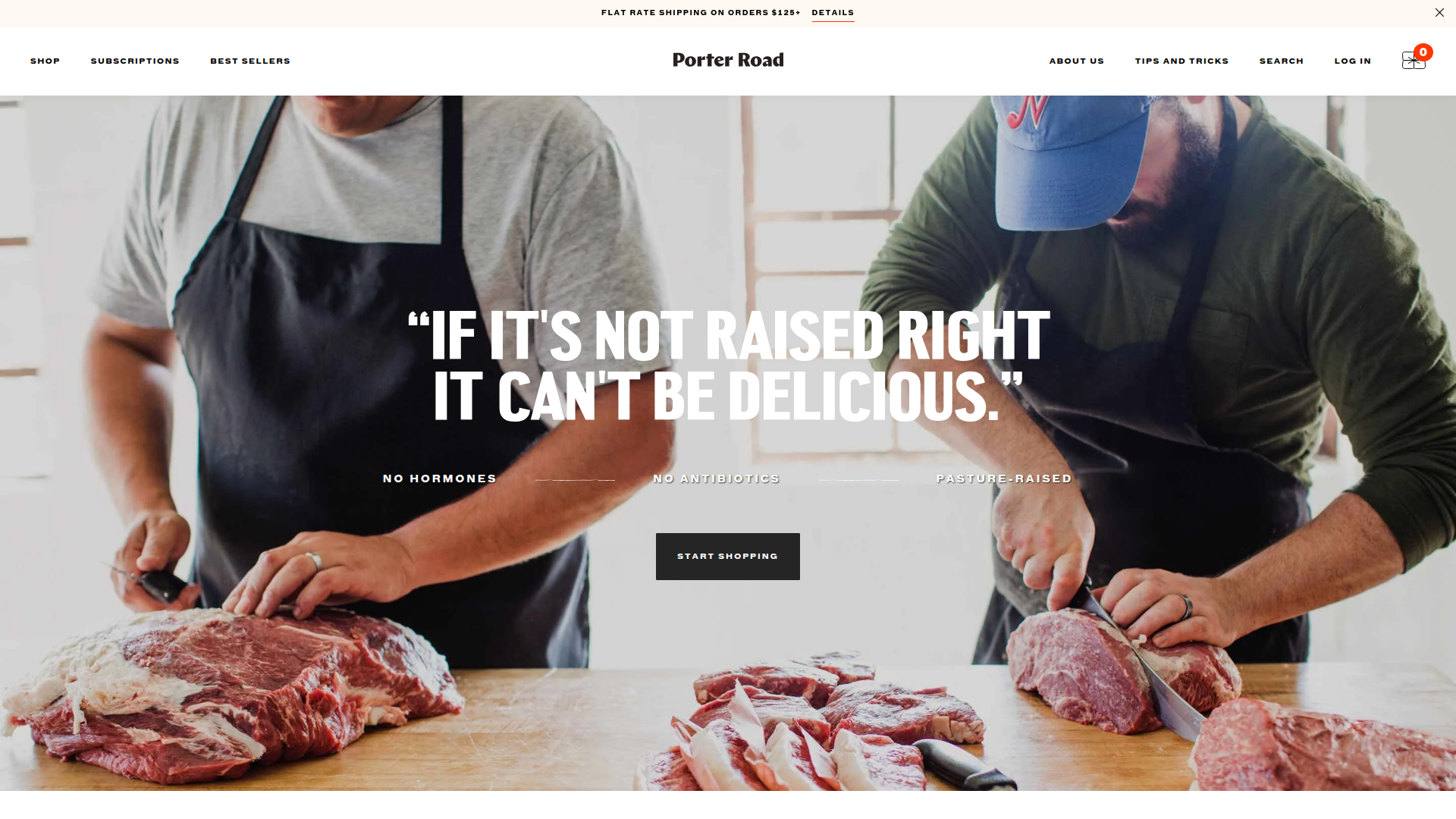 Porter Road website