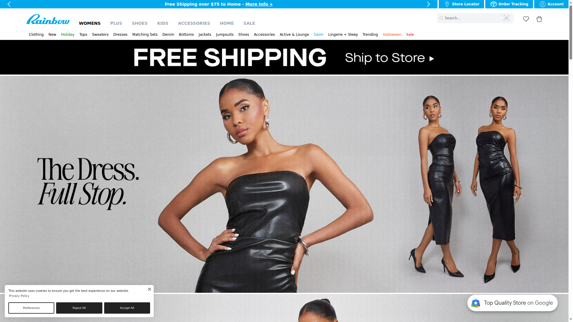 rainbow shops website