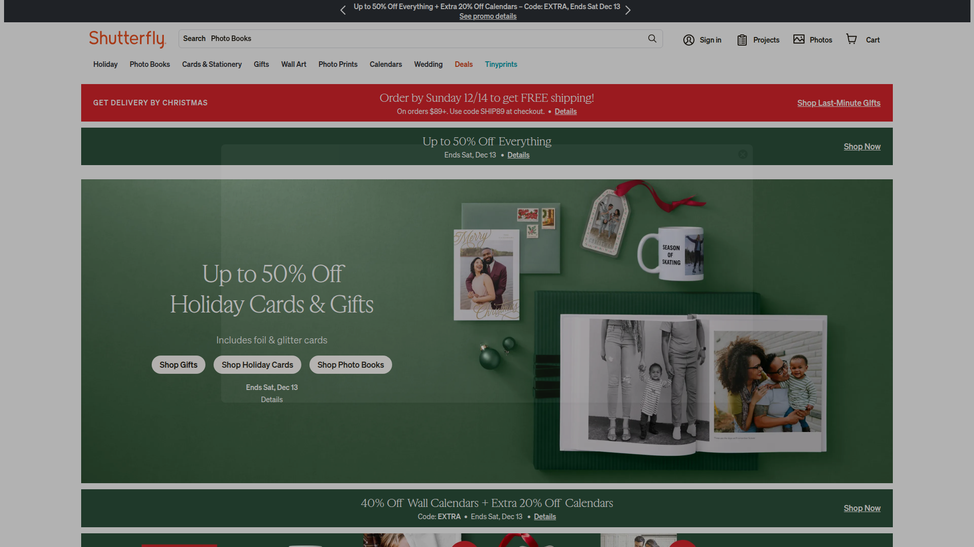 Shutterfly website