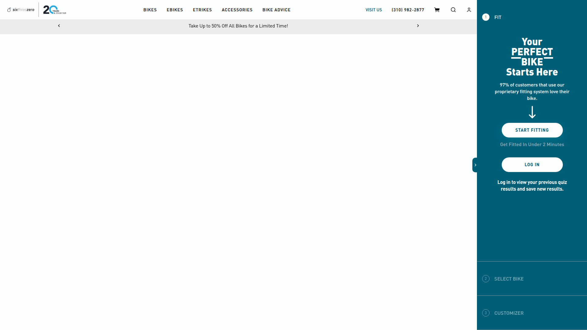 sixthreezero Bicycle Co. website