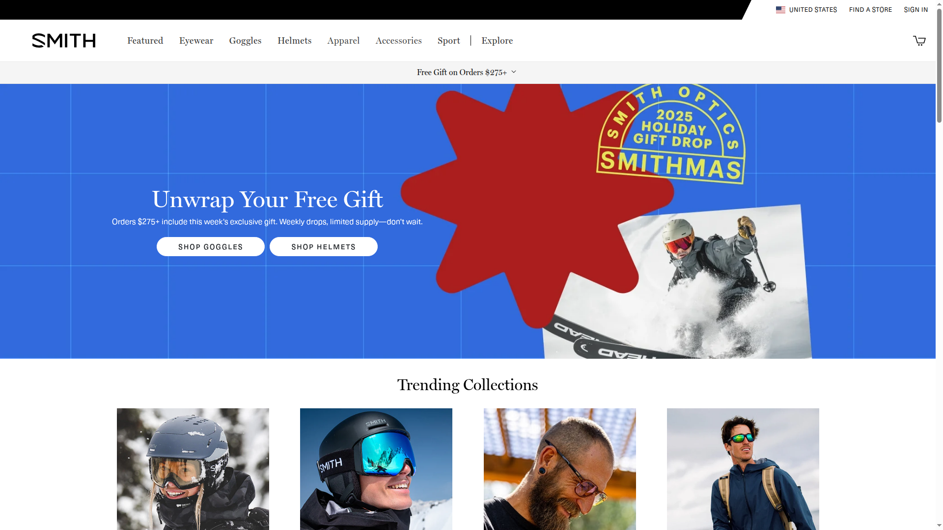 Smith Optics website