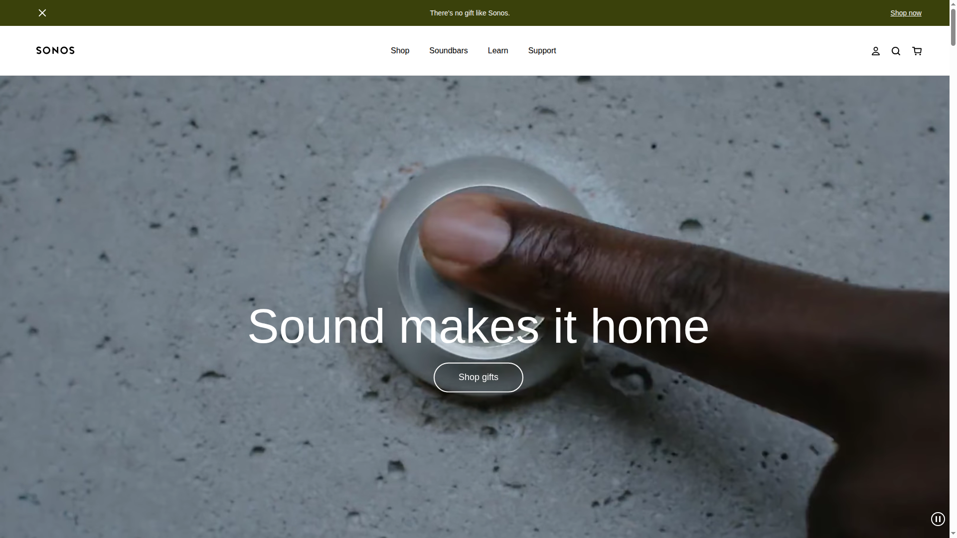 sonos.com website