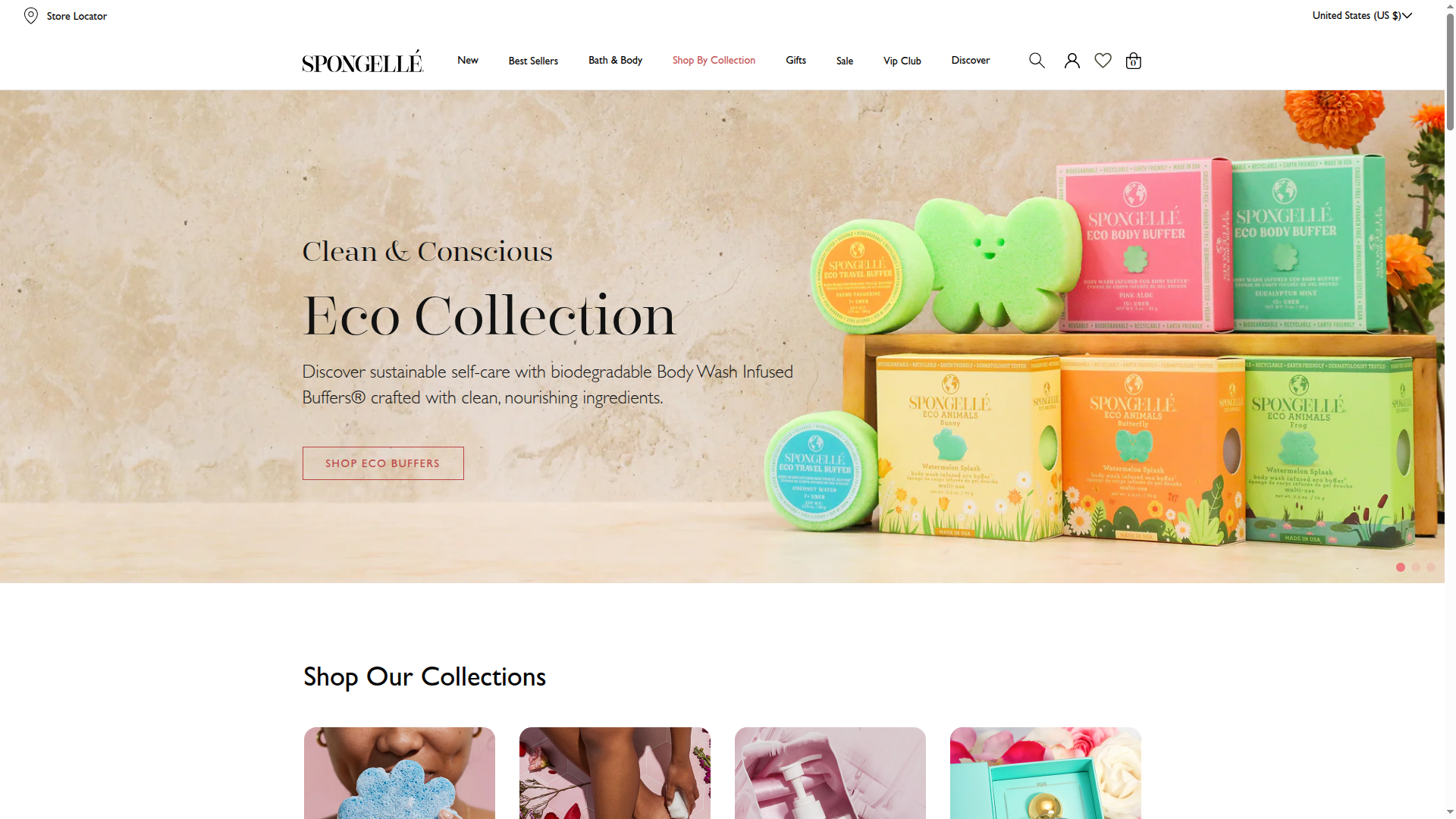 Spongelle Beyond Cleansing website