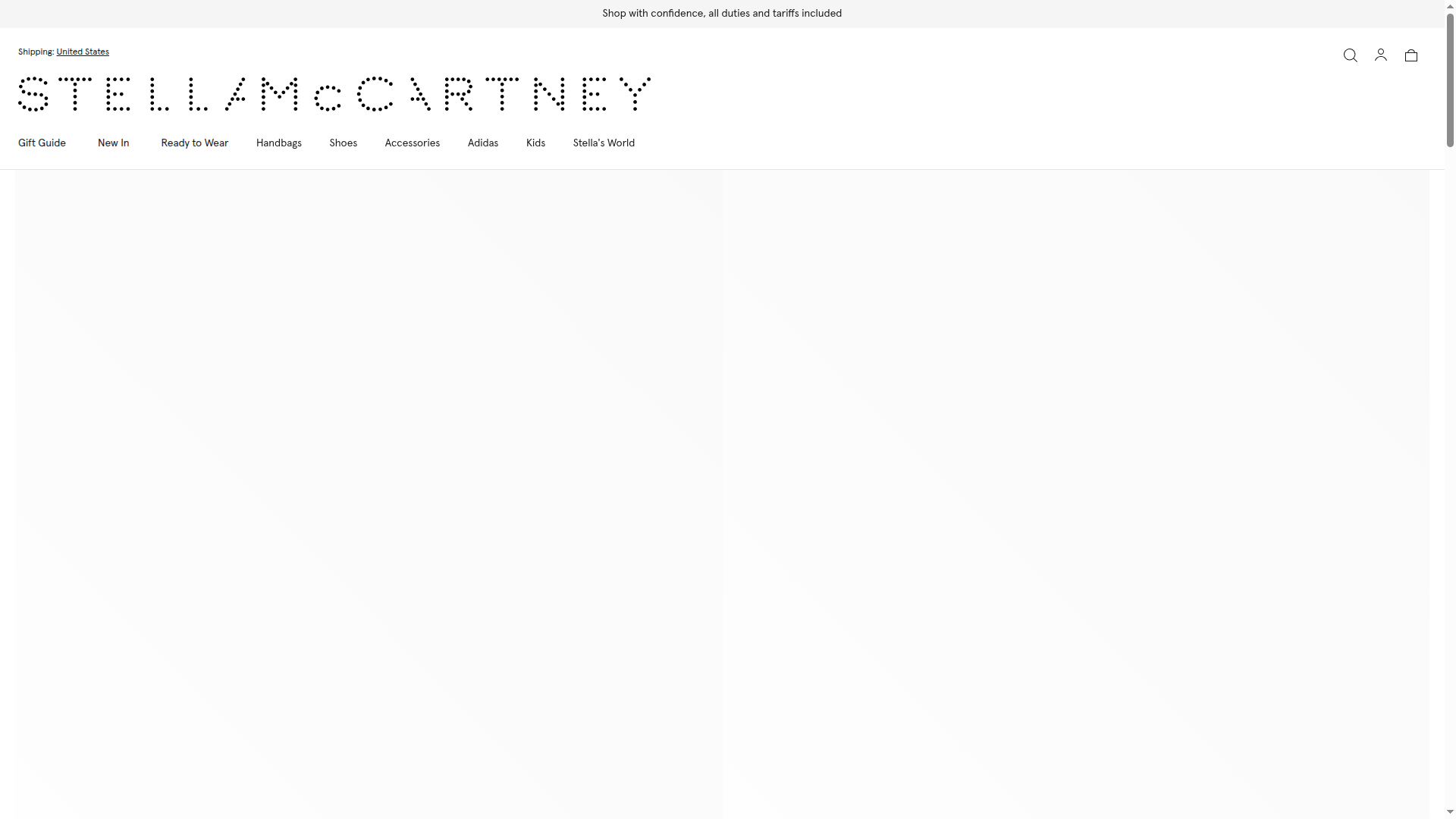 Stella McCartney website