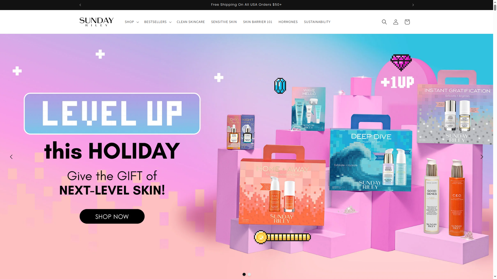 Sunday Riley website