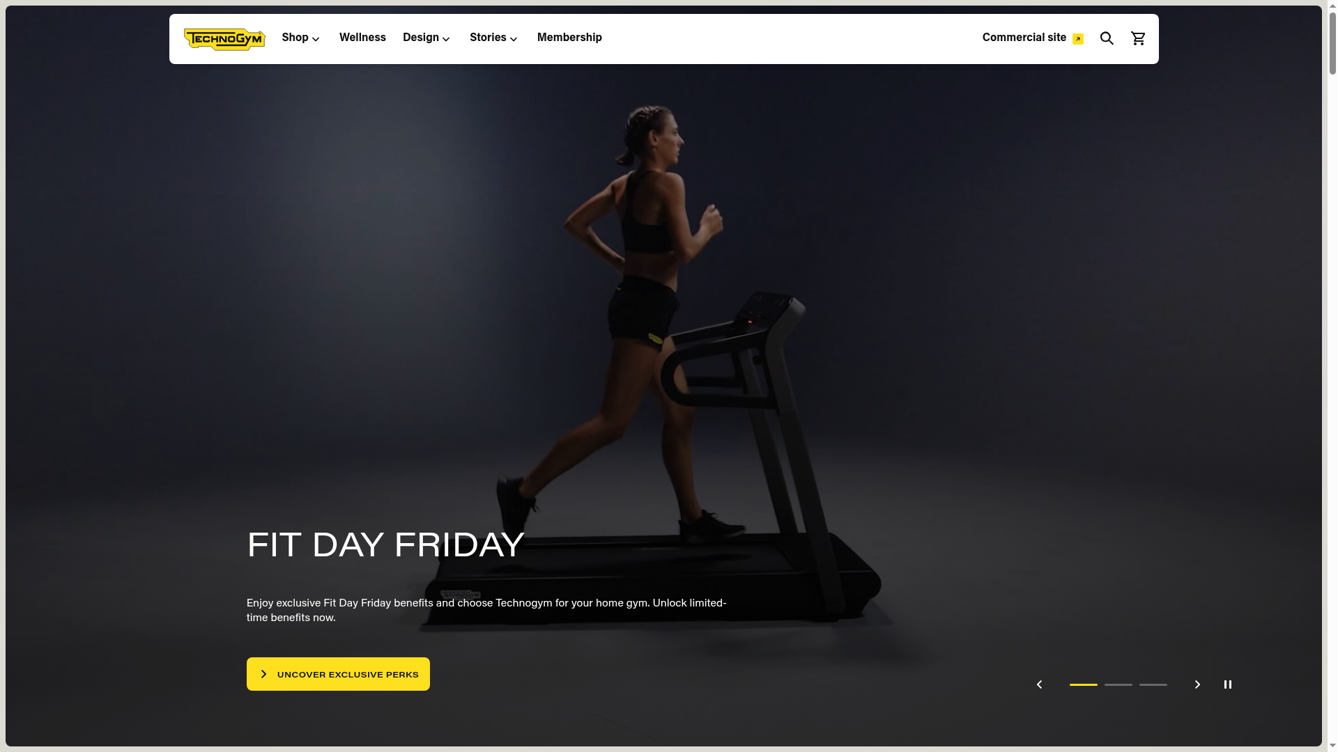 technogym.com website
