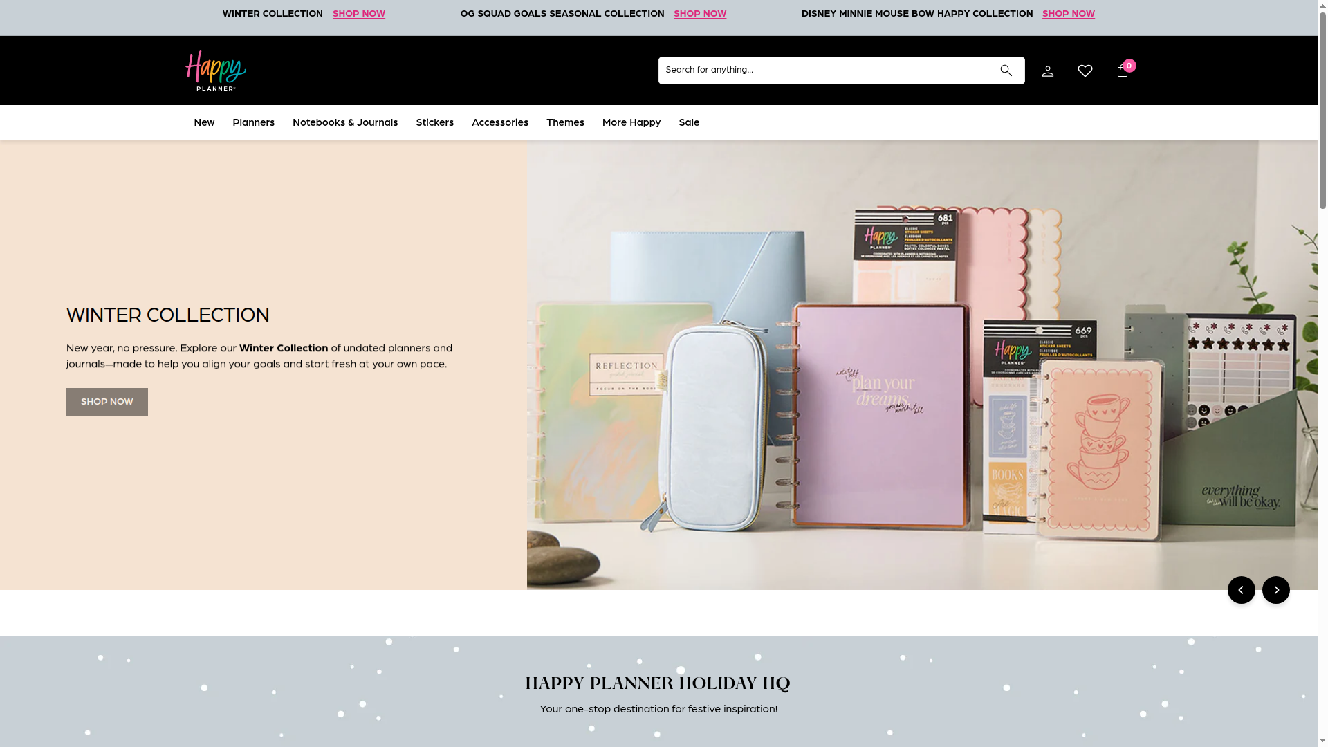 The Happy Planner website
