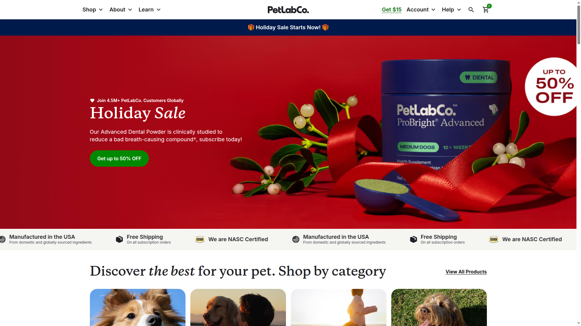 PetLab Co. website