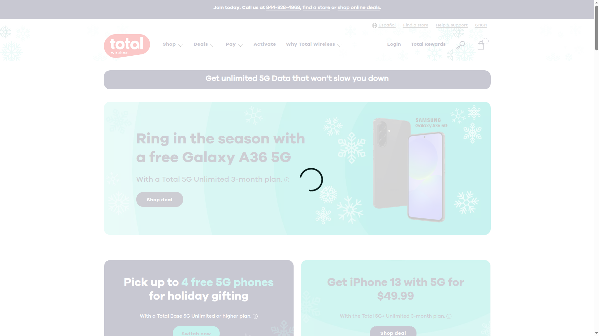 totalwireless.com website