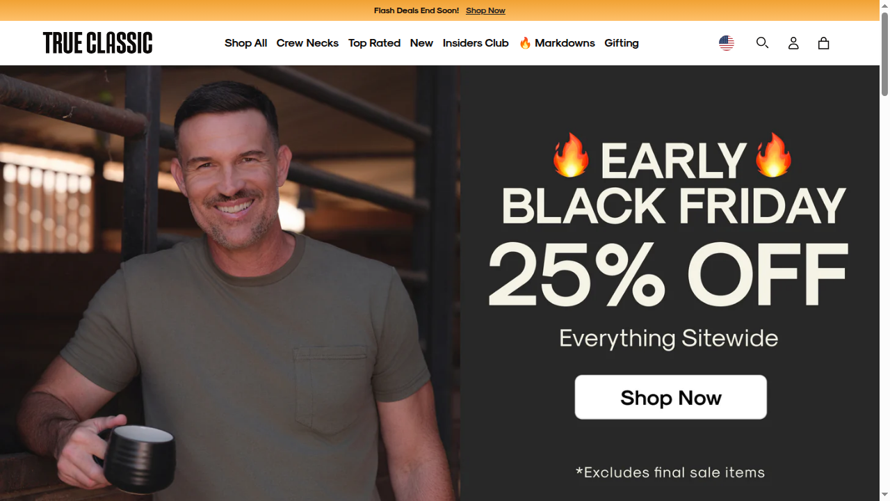 True Classics UK website