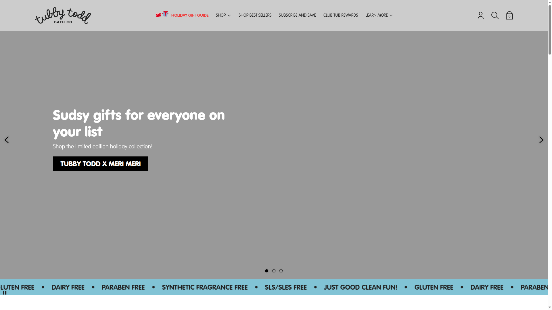 Tubby Todd Bath website