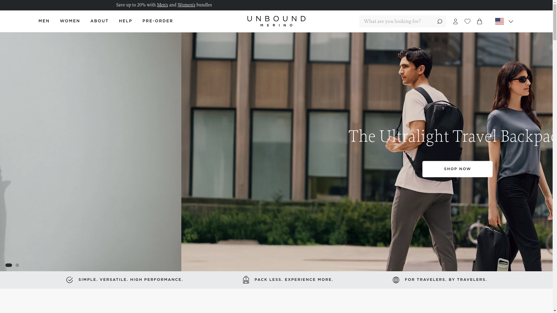 Unbound Merino website