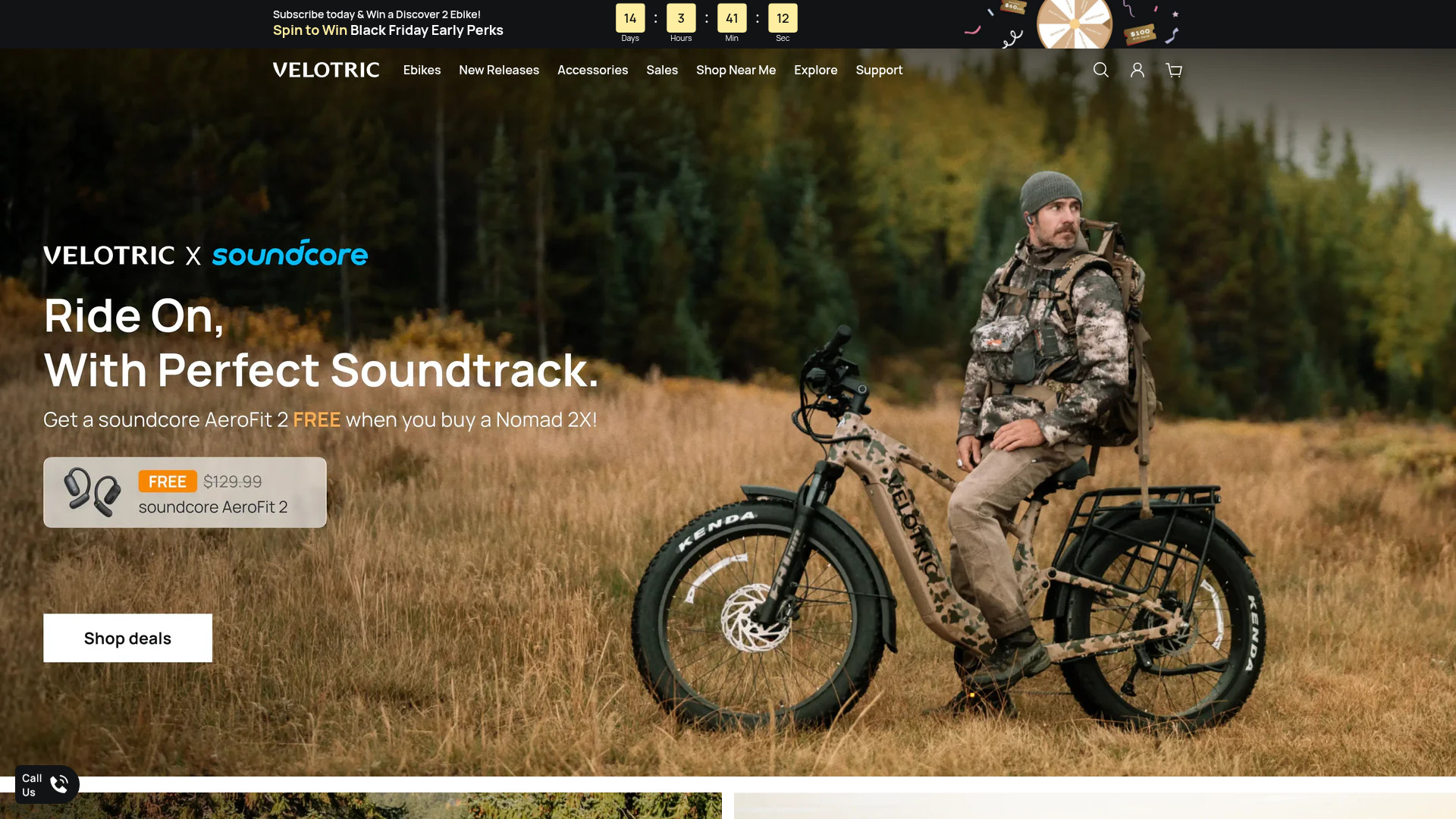 Velotric website