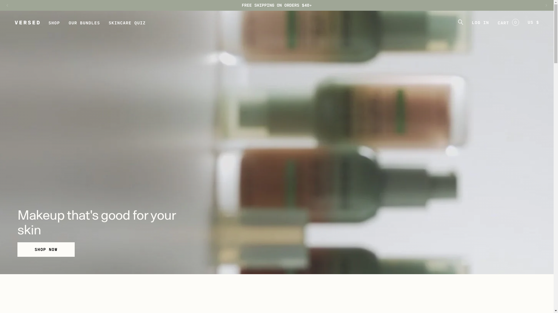 VersedSkin.com website
