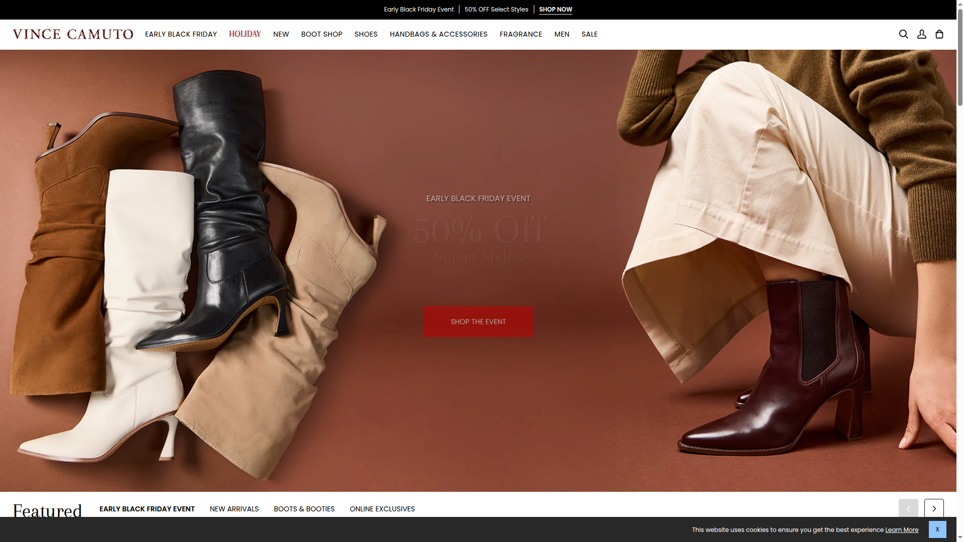 Vince Camuto website