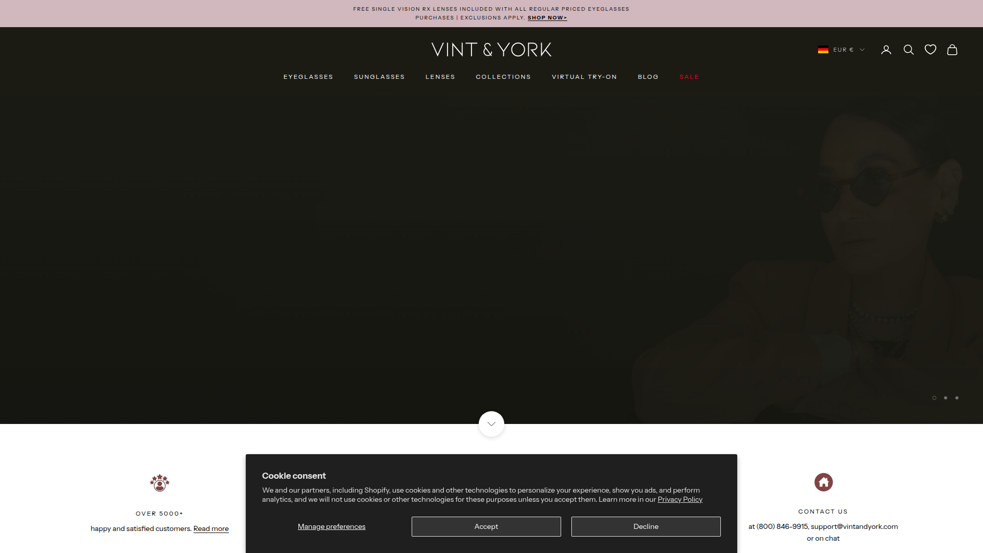 Vint & York website