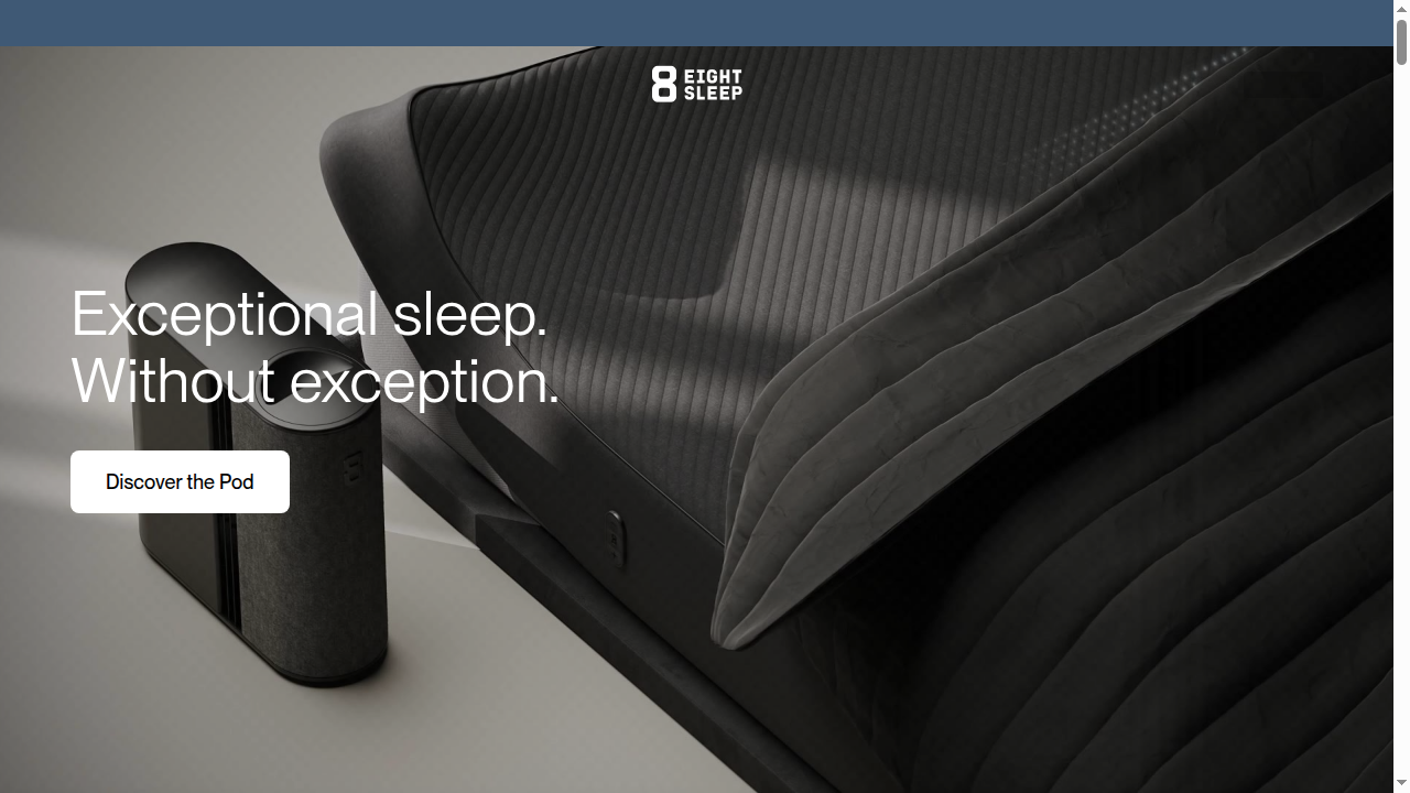 Eight Sleep website