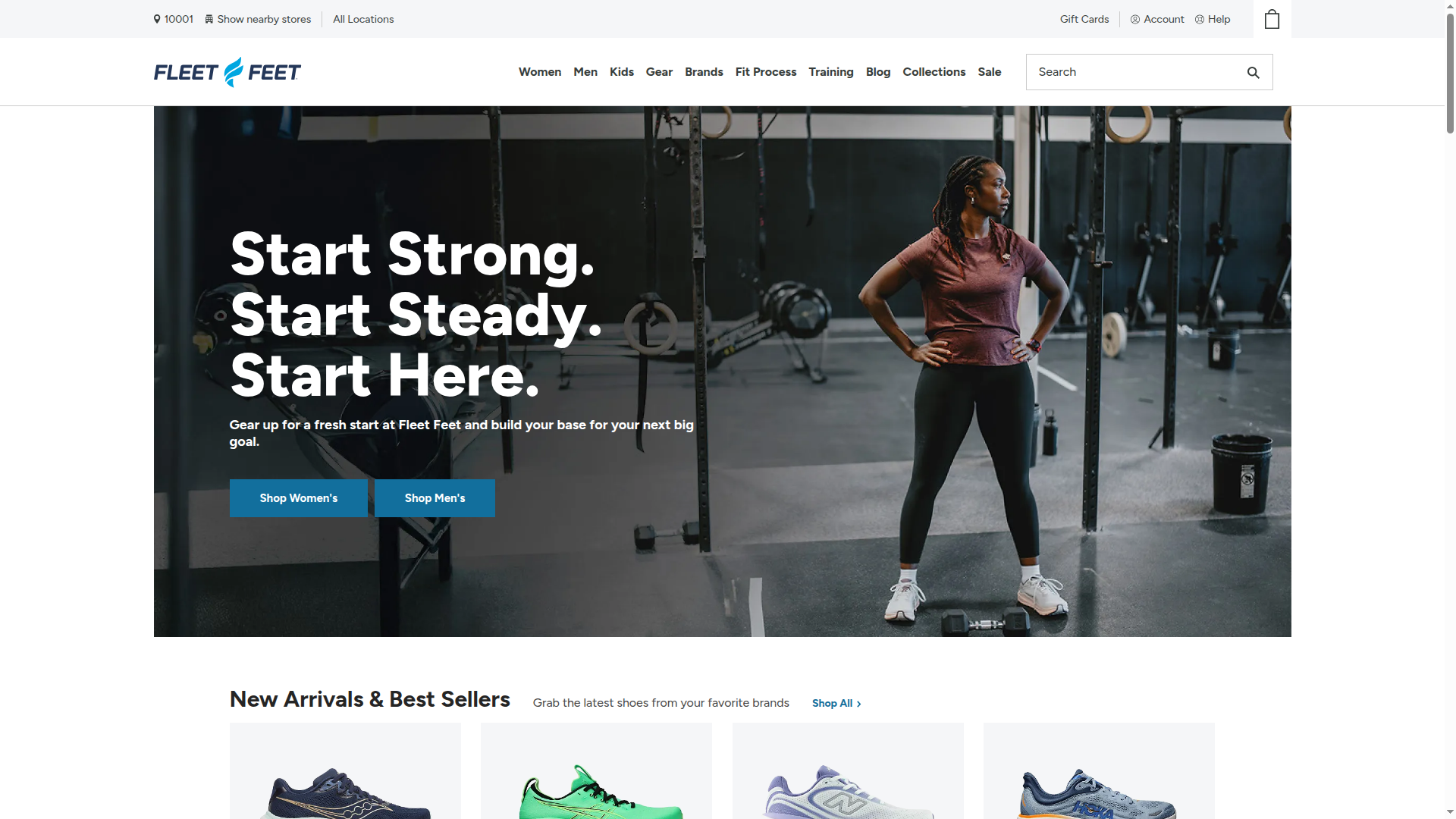 FLEETFEET.COM website