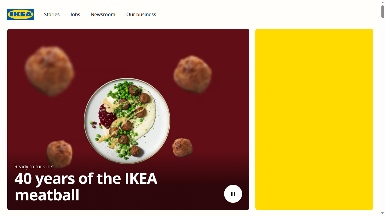 IKEA website